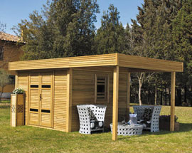 Garden Sheds Setting